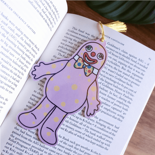Blobby Bookmark | Handmade Pop Culture Bookmark 