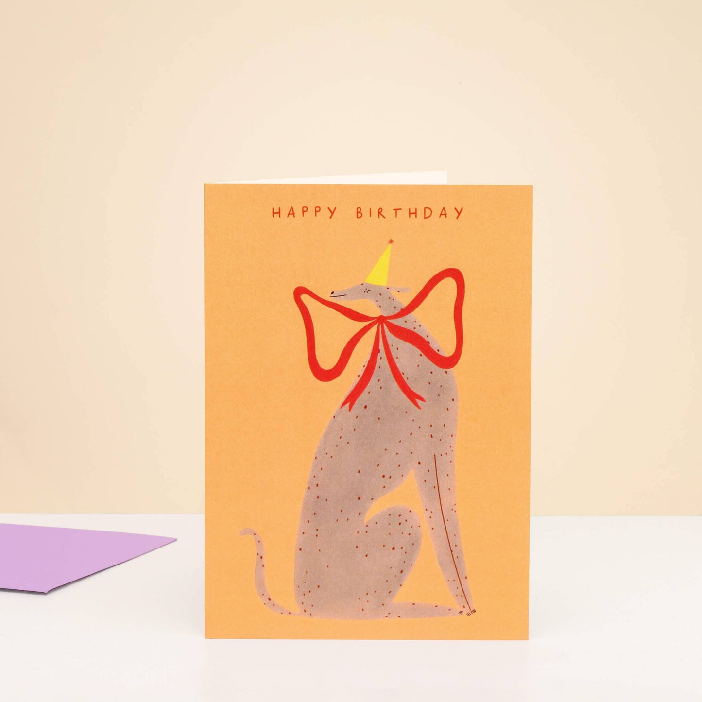 Whippet Birthday Card | Dog Themed Birthday Card | Trendy