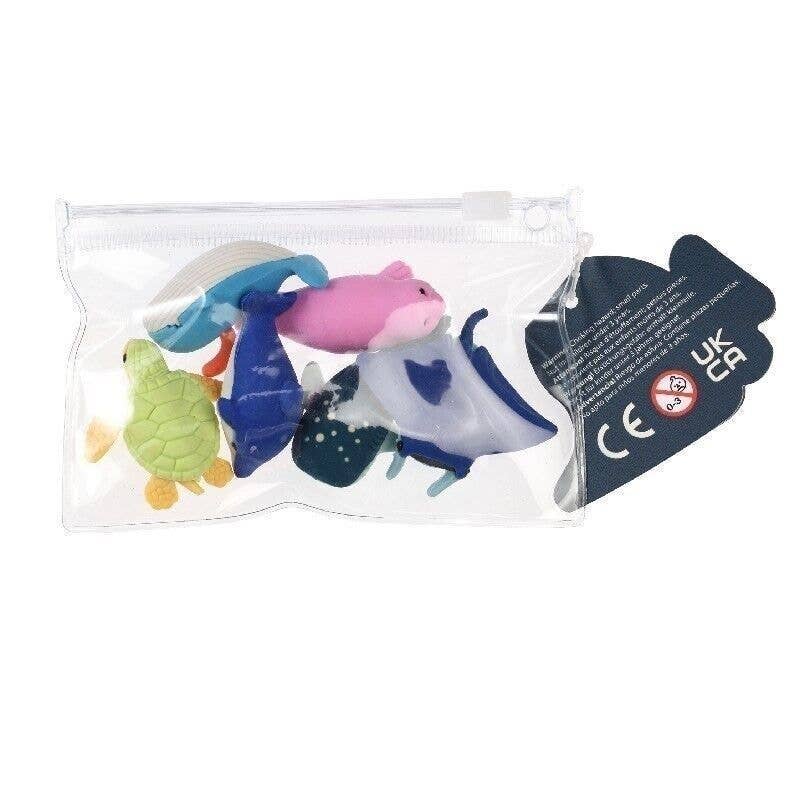 Ocean Animal Erasers