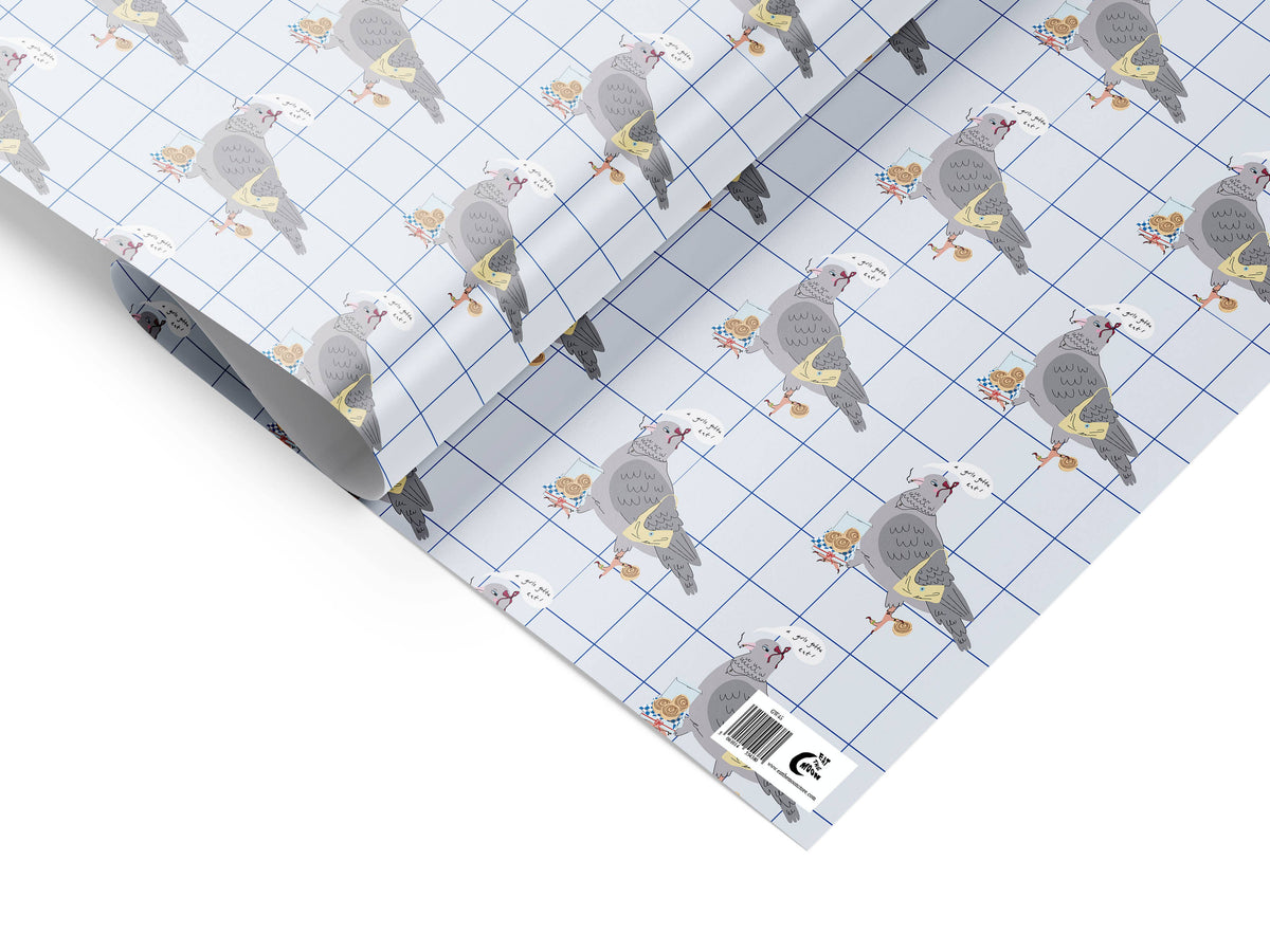 Gift wrap - Pigeon