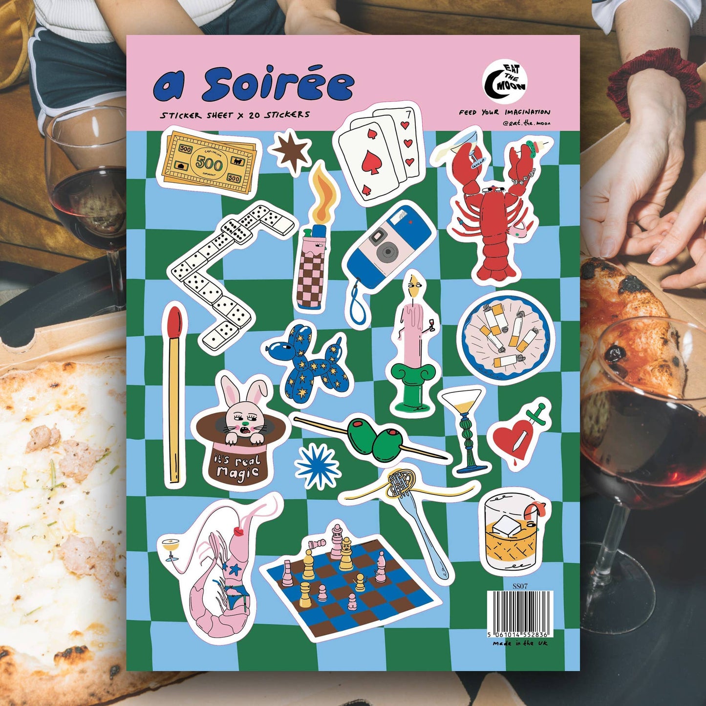 A5 Sticker Sheet - Soiree Party