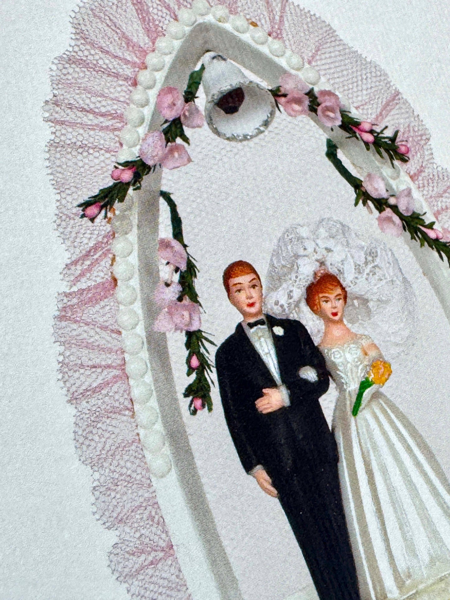 Wedding Cake Topper No.3 Greeting Card | Engagement