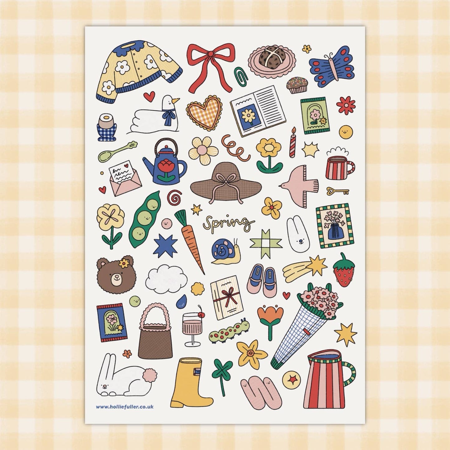 Spring Sticker Sheet
