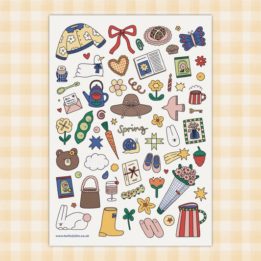 Spring Sticker Sheet