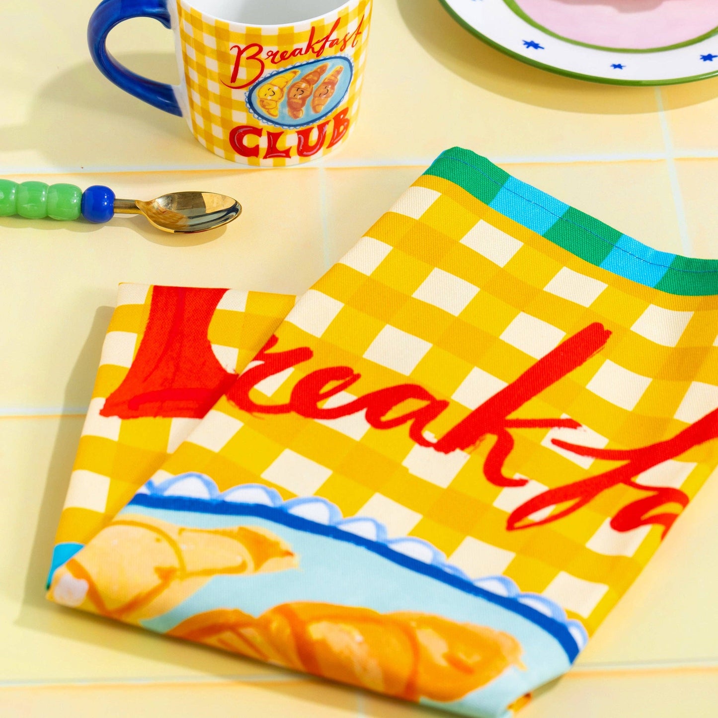 Breakfast Club Tea Towel