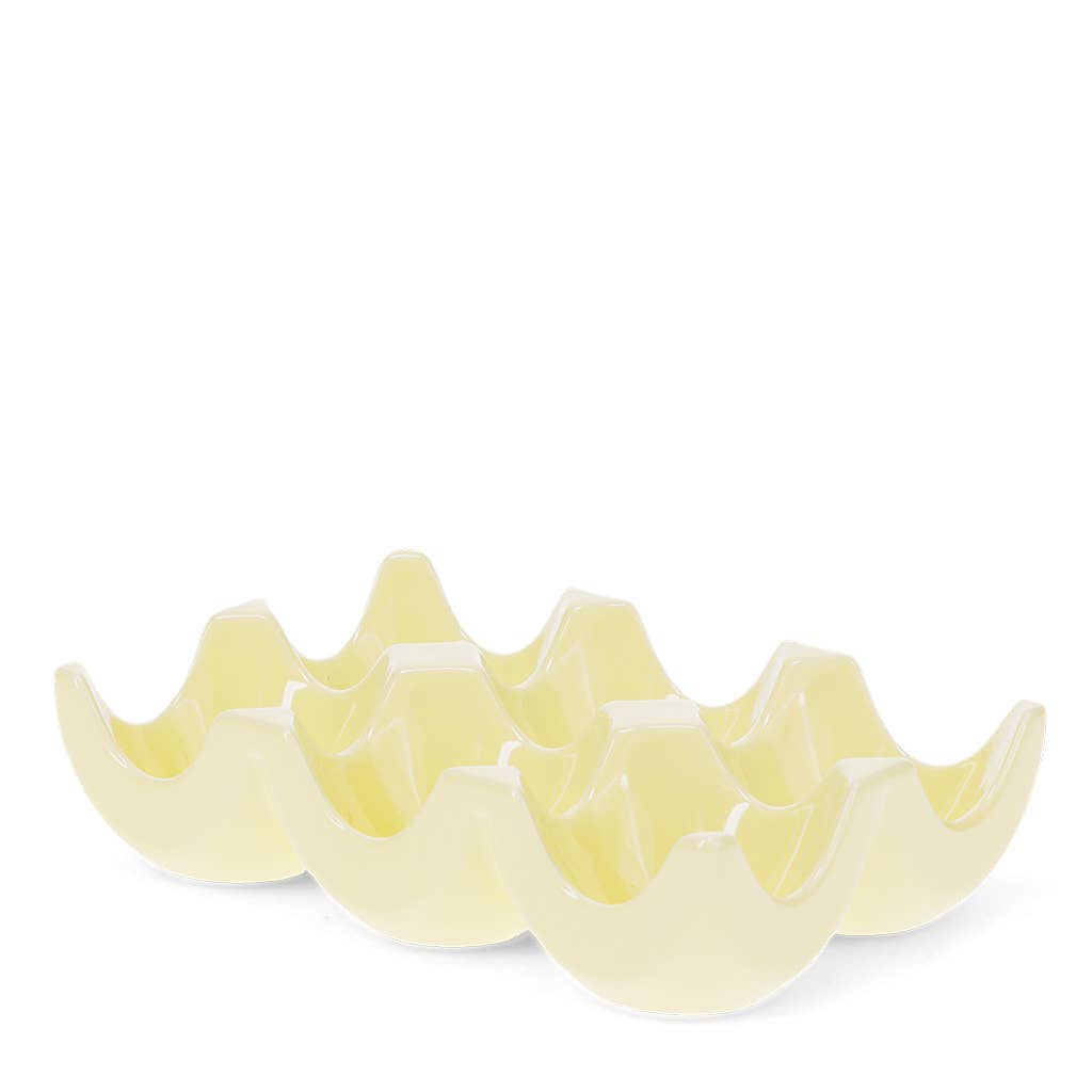 Ceramic egg holder - Butter Yellow