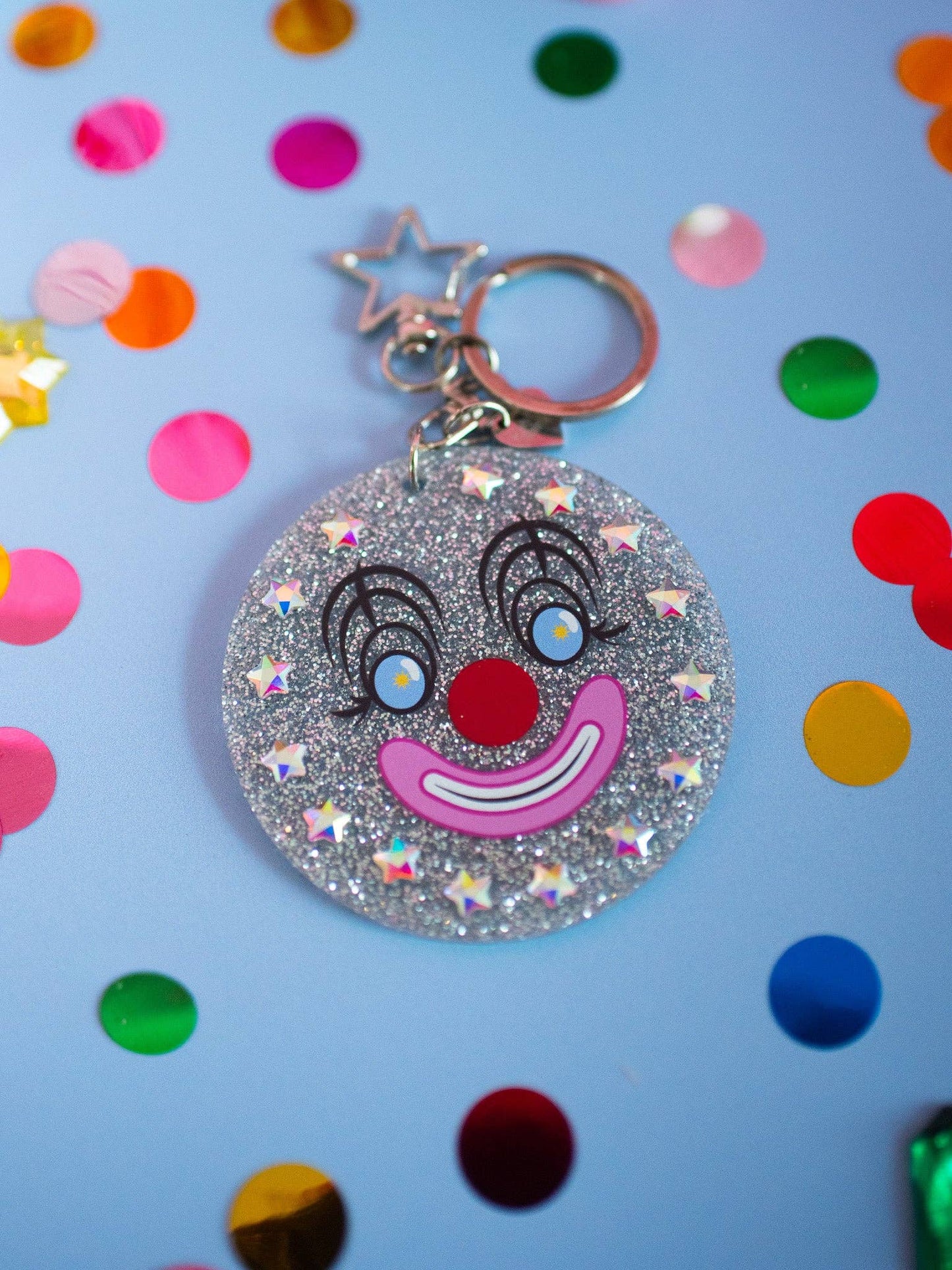 Clown Keychain