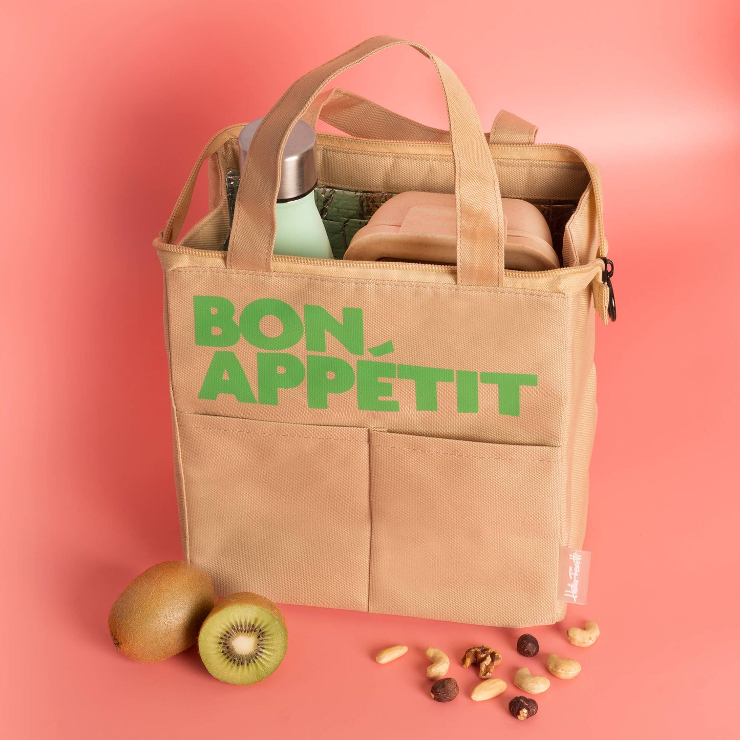 Helio Ferretti Bon Appetit Lunch Bag - Sand: Sand