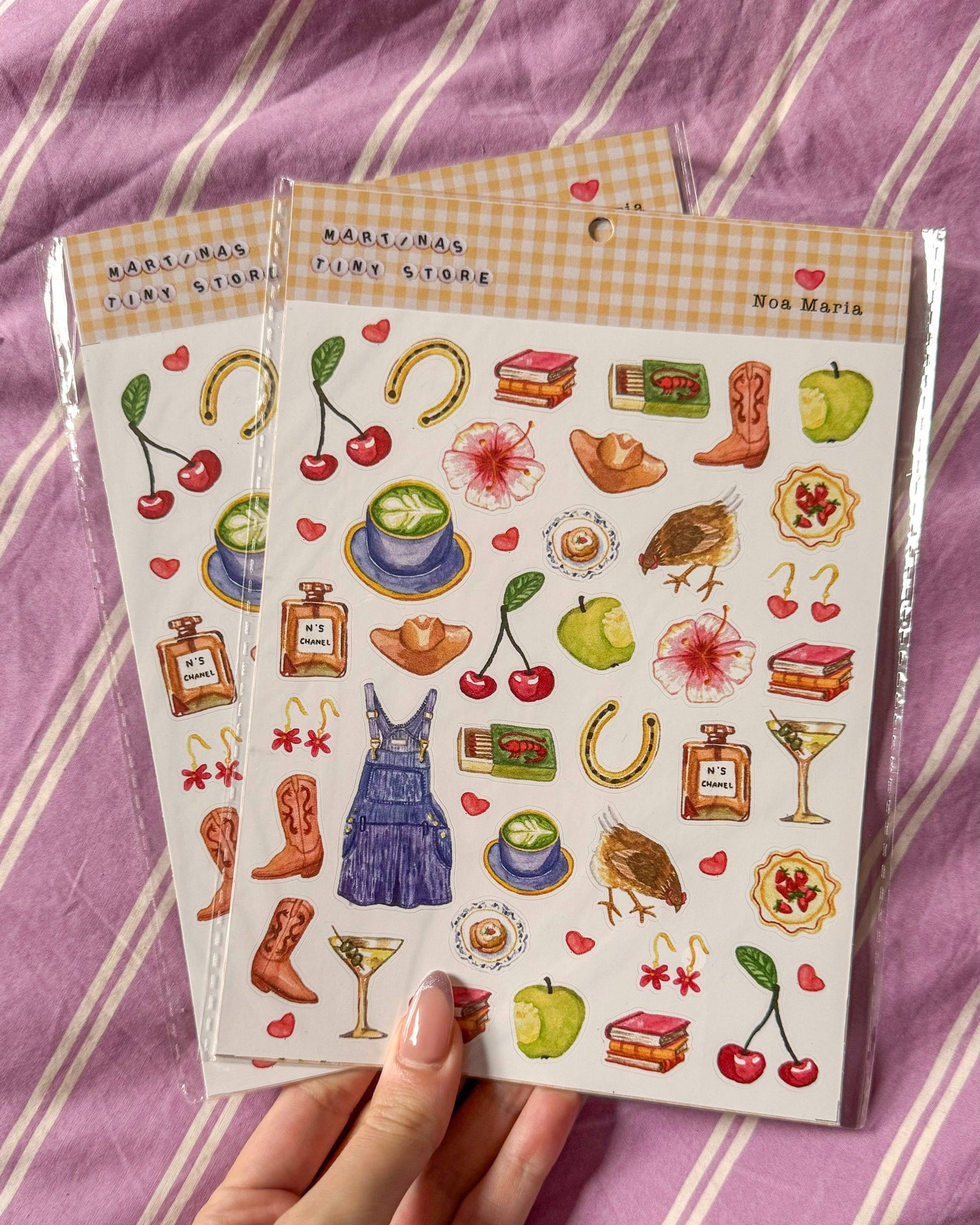 Martina's Tiny Store Stickersheet