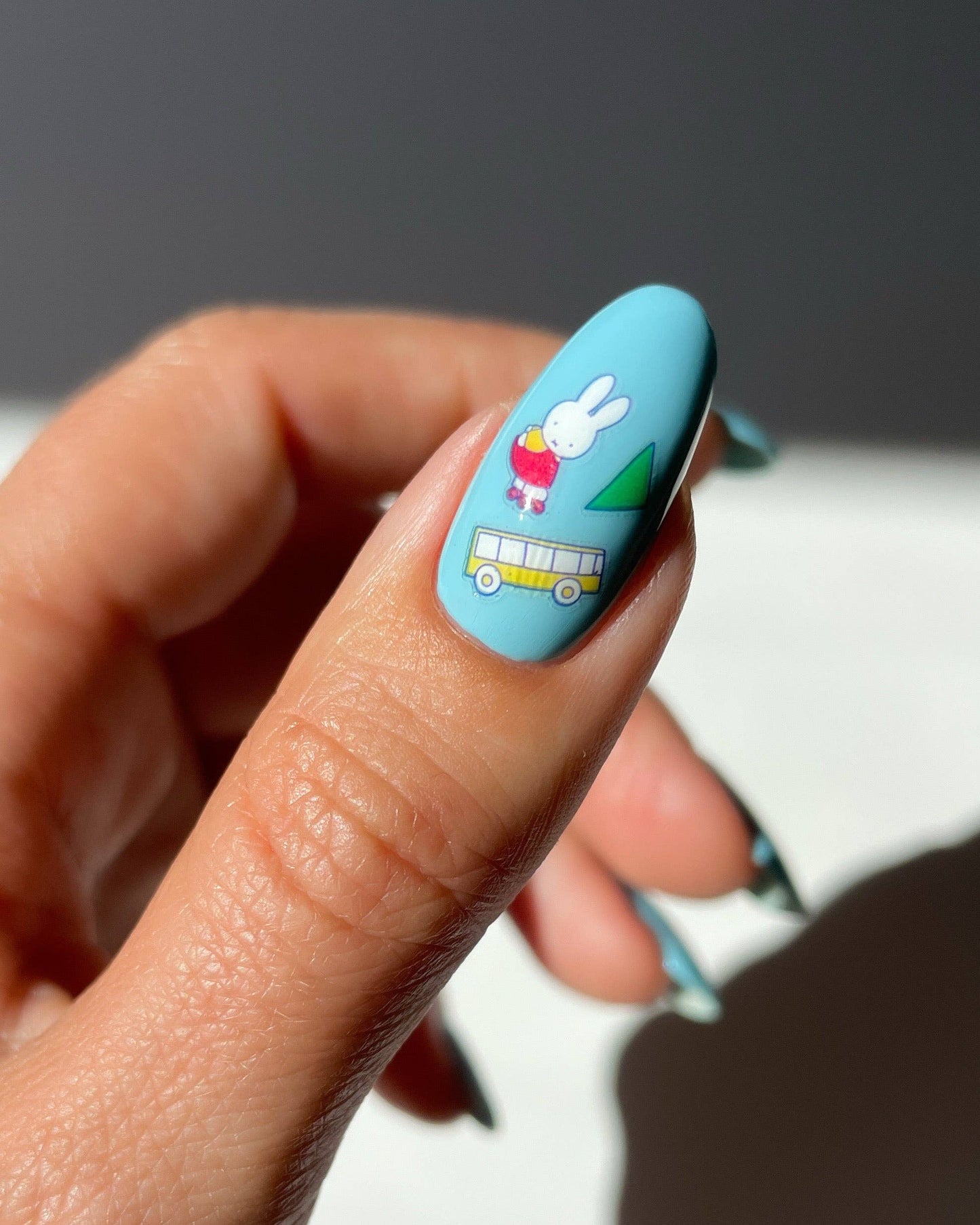Nail Art Stickers - MIFFY AT SCHOOL
