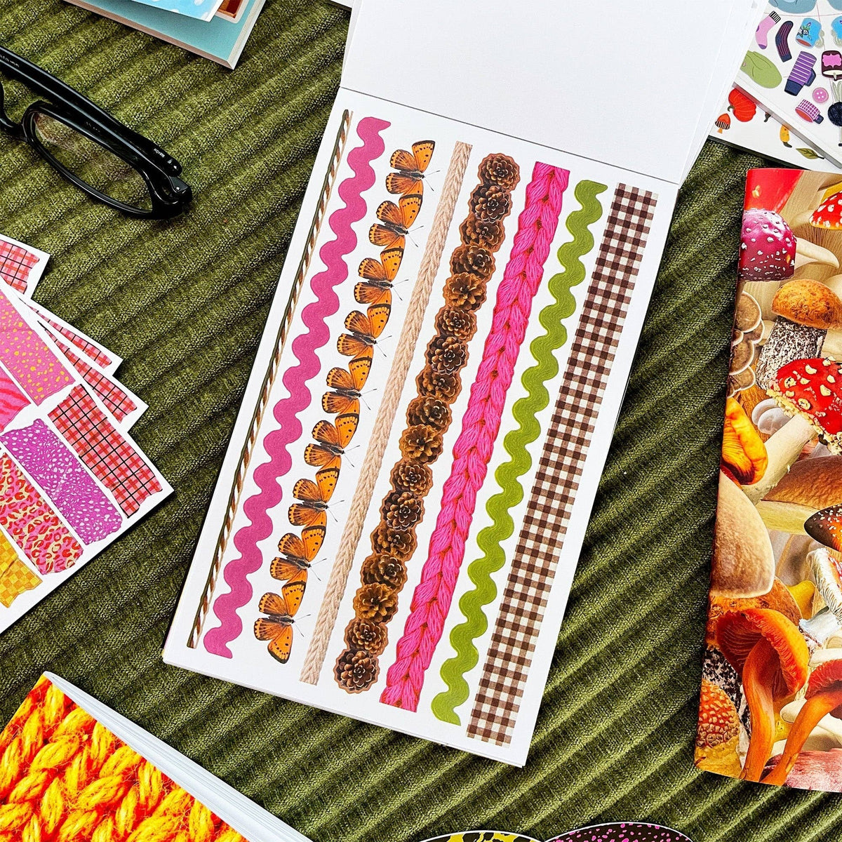 Pipsticks Fall Junk Journal Sticker Book