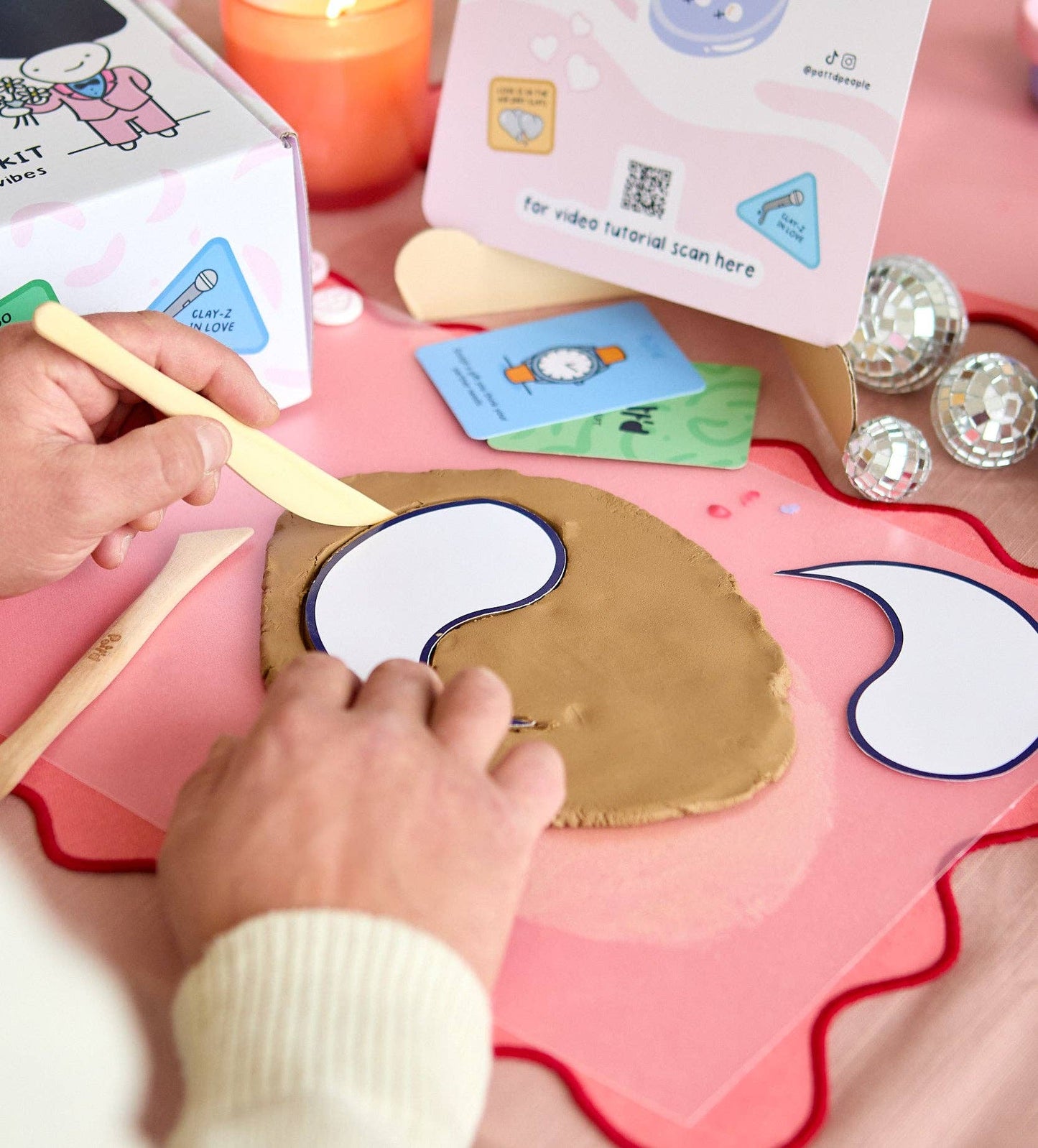 Date Night Home Pottery Kit