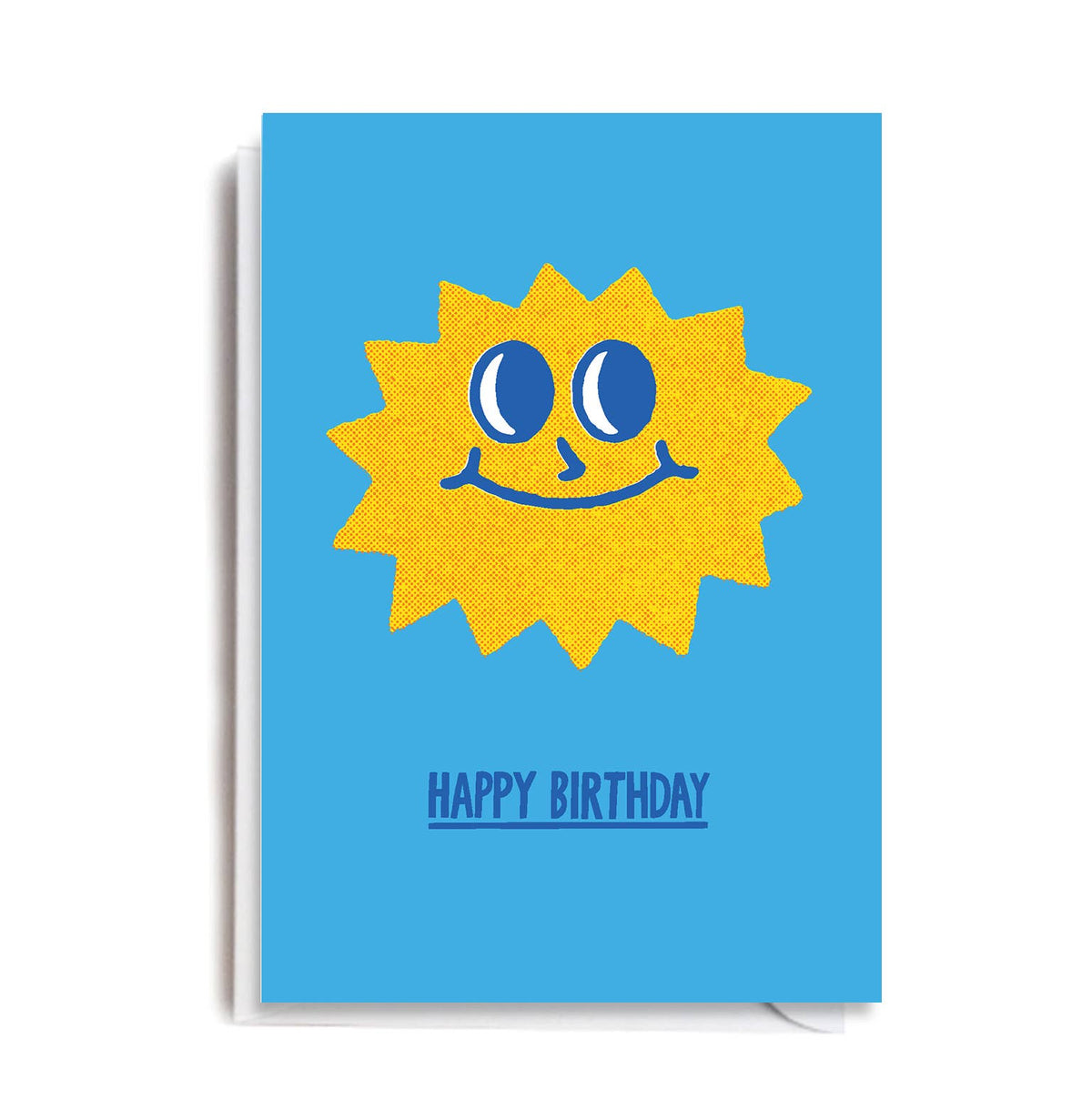 HAPPY BIRTHDAY STAR Card: 11.4 x 16.2cm