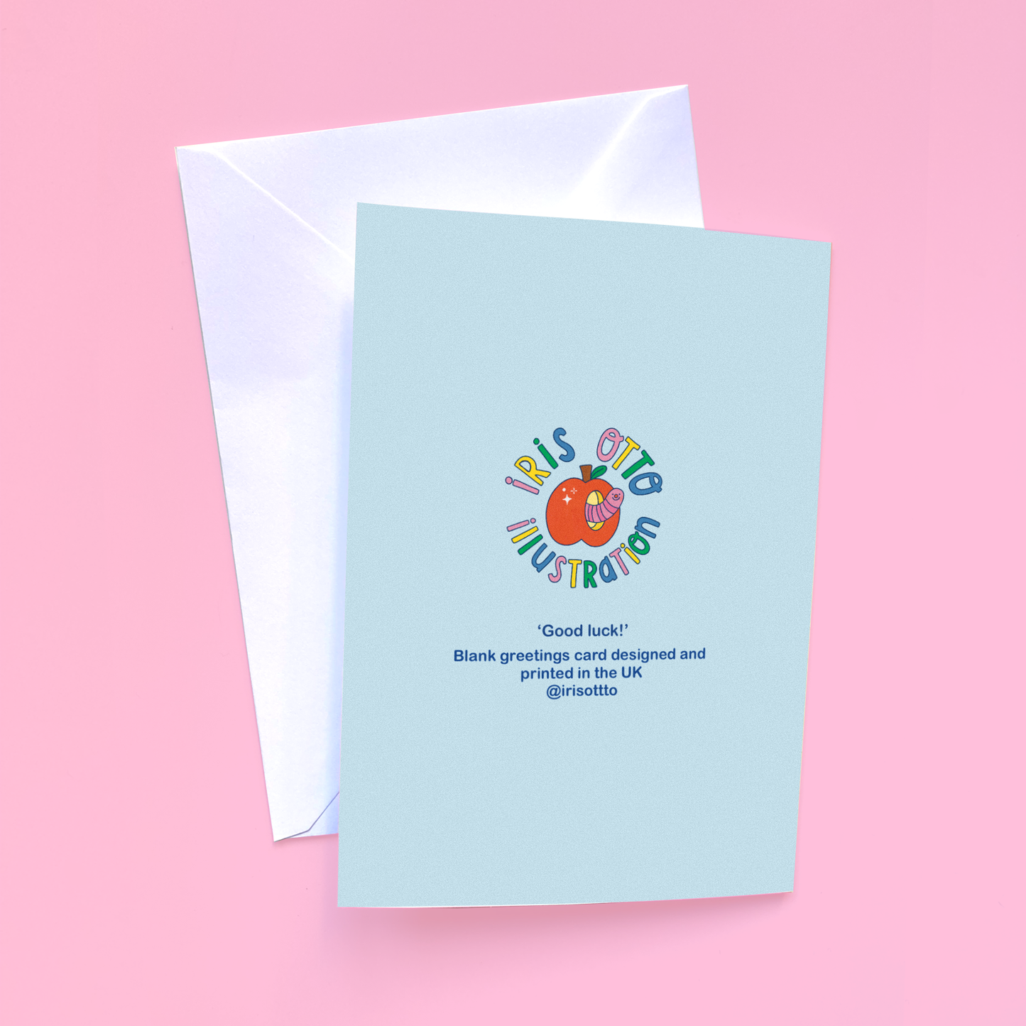 Good Luck greetings card