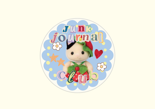 Junk Journal Club Sticker