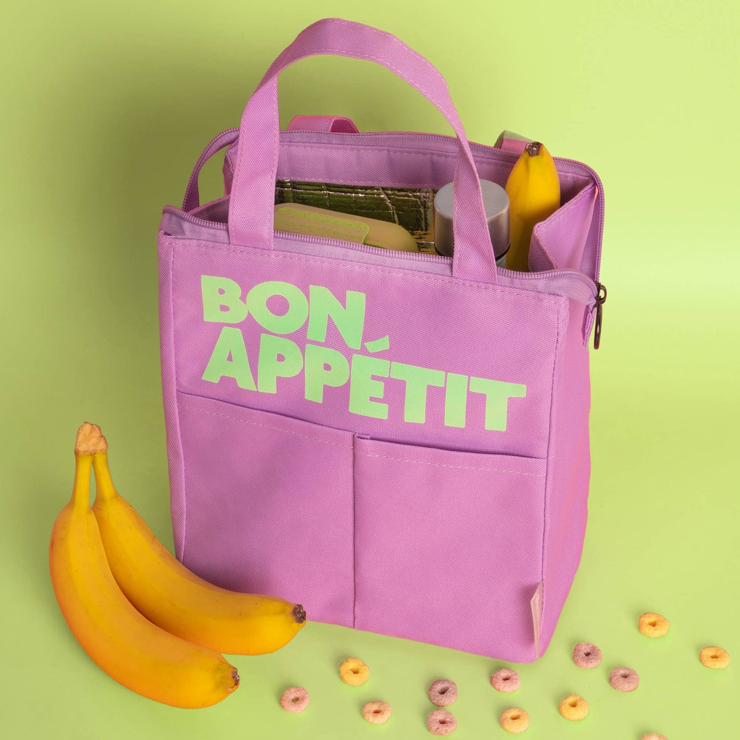 Helio Ferretti Bon Appetit Lunch Bag - Purple: Purple