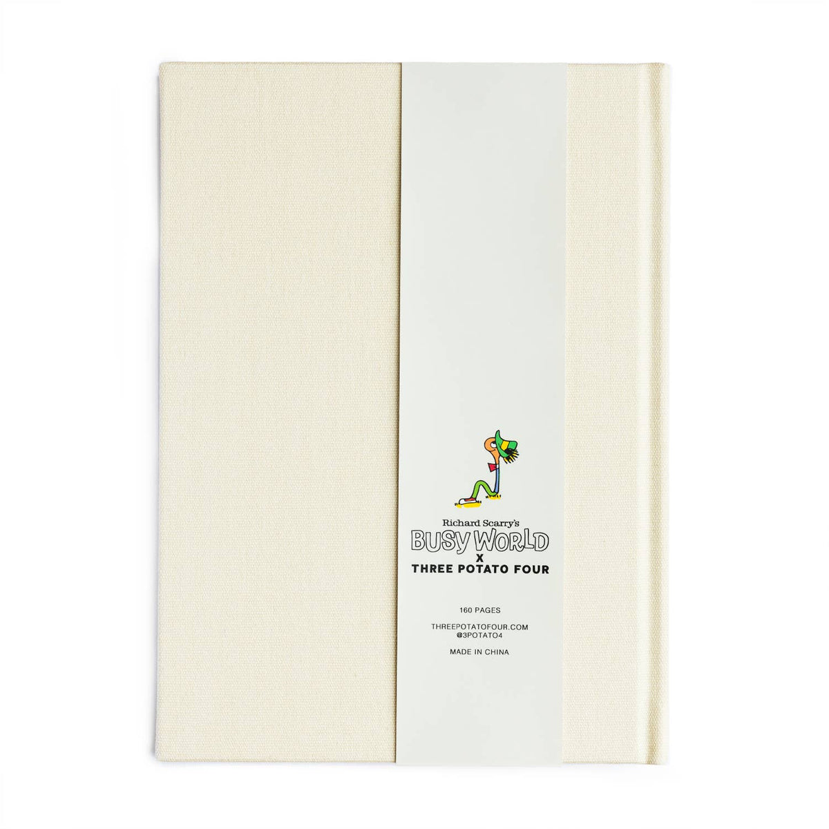 3P4 x Richard Scarry® - Lowly Floral Embroidered Journal