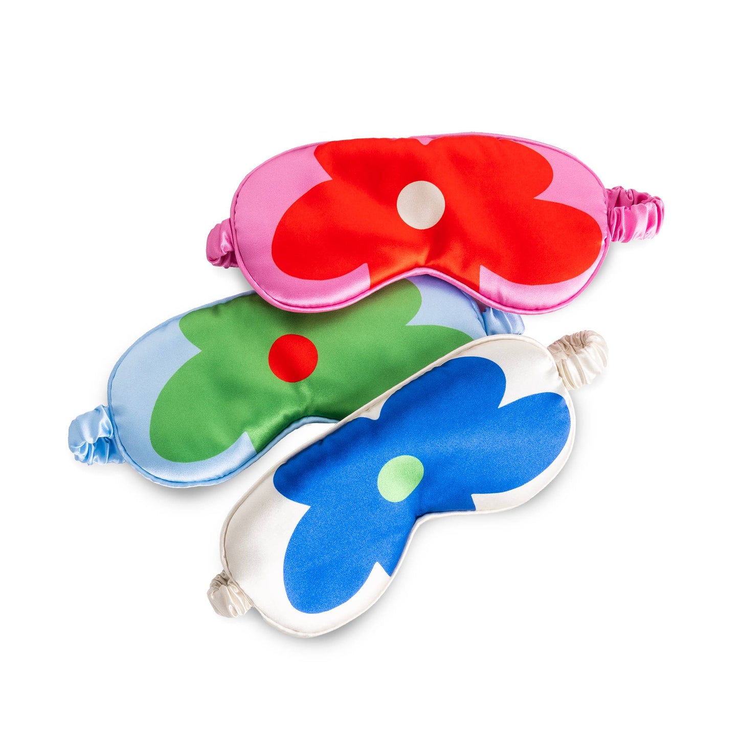 Flower Eye Mask - Pink: Pink