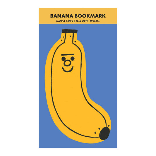 Banana Bookmark - Cute - Fun - Bookshop - Fruit - Books