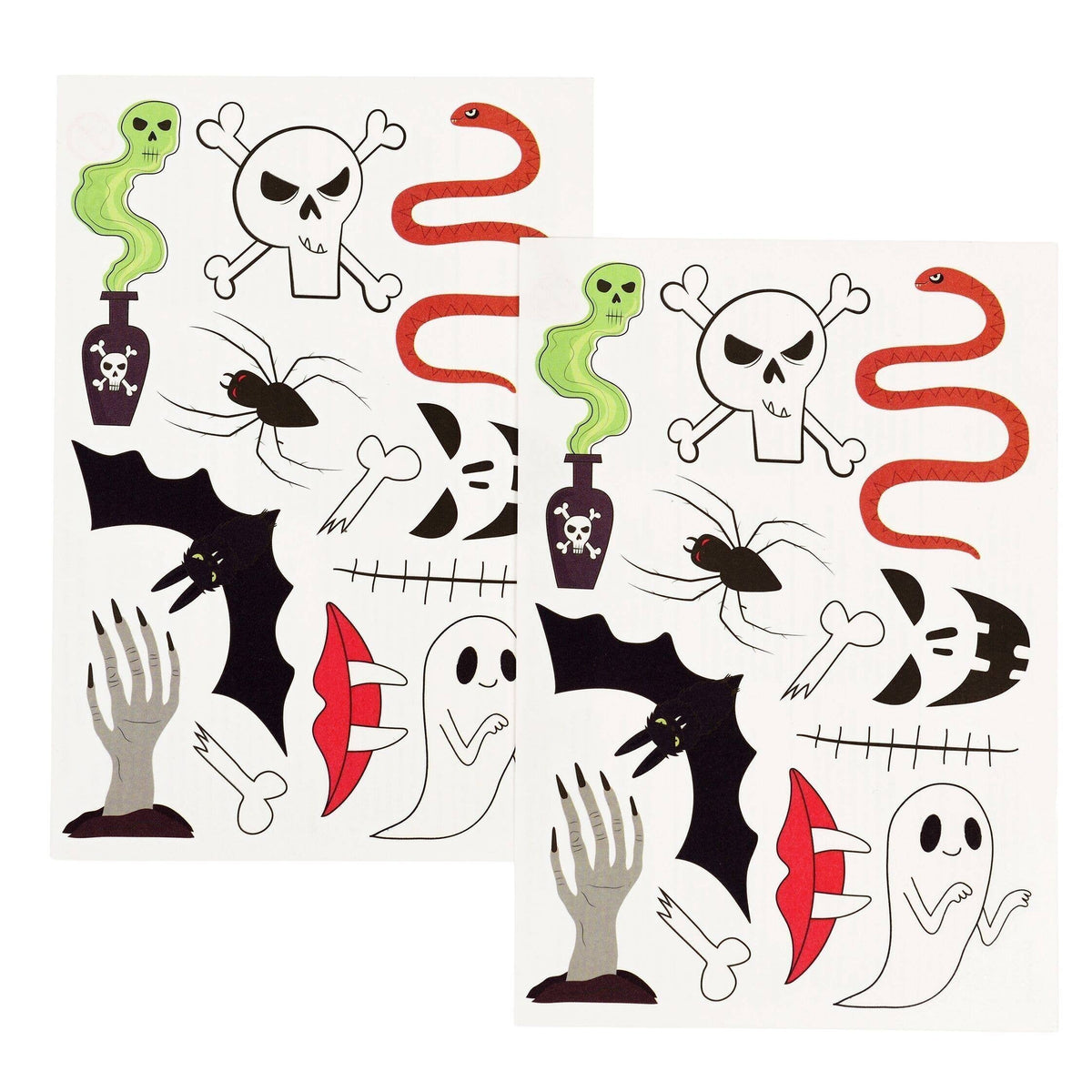 Temporary Tattoos - Scary