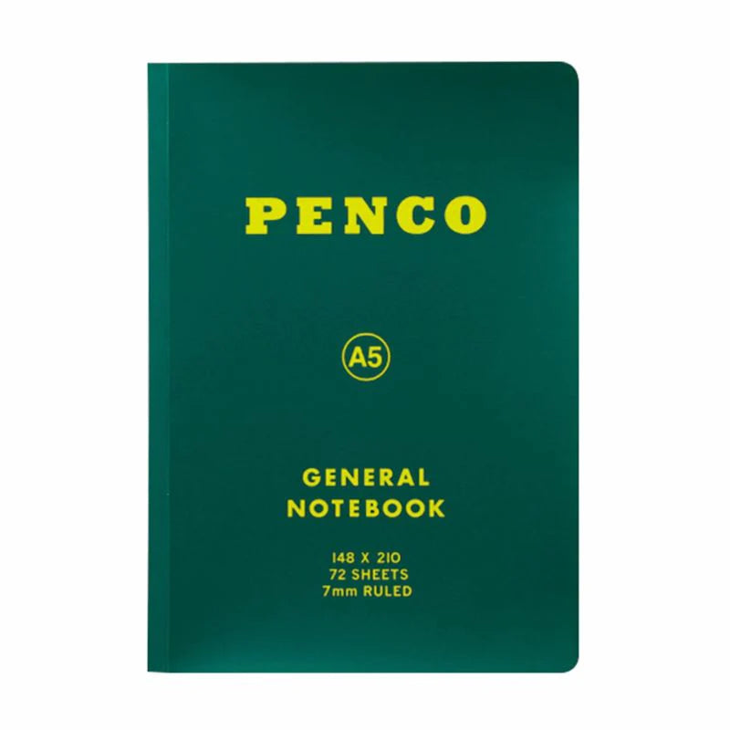 Penco Soft PP Notebook A5 Hightide - Various Colours