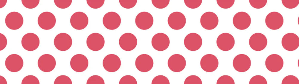 Mt Japanese Masking Tape Mt 1P Deco - Red Polka Dot Washi