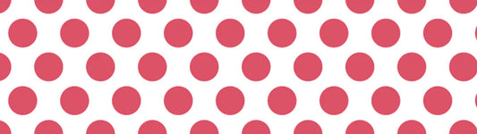 Mt Japanese Masking Tape Mt 1P Deco - Red Polka Dot Washi