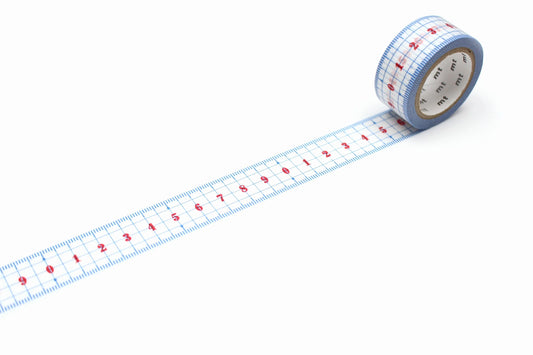 Mt Japanese Masking Tape - Ruler Washi