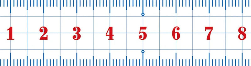 Mt Japanese Masking Tape - Ruler Washi