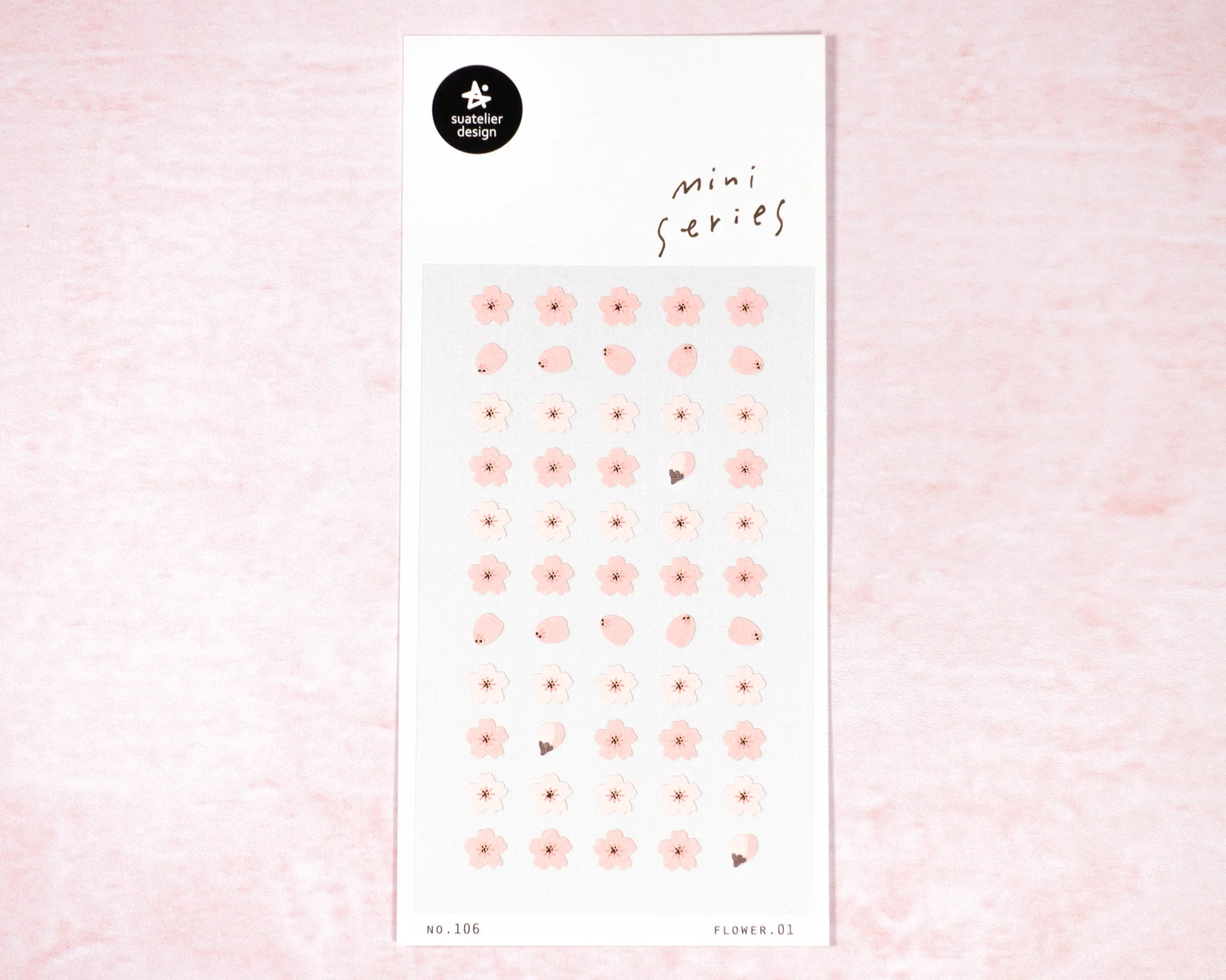 Suatelier Sticker Sheet - miniseries - flower.01