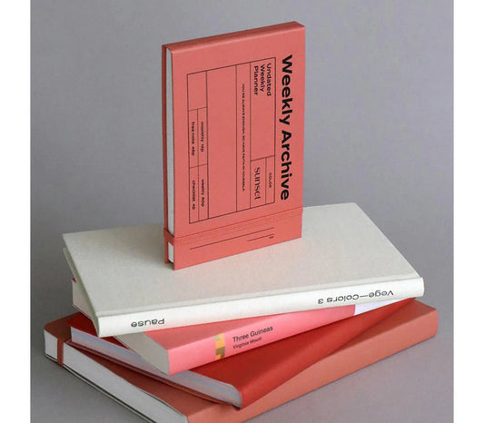 Iconic Undated Weekly Archive Planner - Sunglow